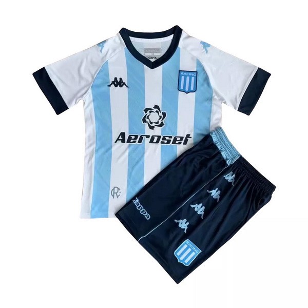Camiseta Racing Club 1ª Niño 2021/22 Azul Blanco